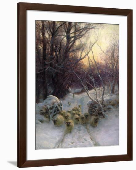 The Sun Had Closed the Winter Day, 1904-Joseph Farquharson-Framed Giclee Print