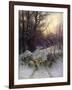 The Sun Had Closed the Winter Day, 1904-Joseph Farquharson-Framed Giclee Print