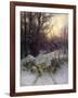 The Sun Had Closed the Winter Day, 1904-Joseph Farquharson-Framed Giclee Print