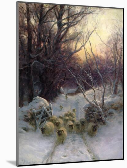 The Sun Had Closed the Winter Day, 1904-Joseph Farquharson-Mounted Giclee Print