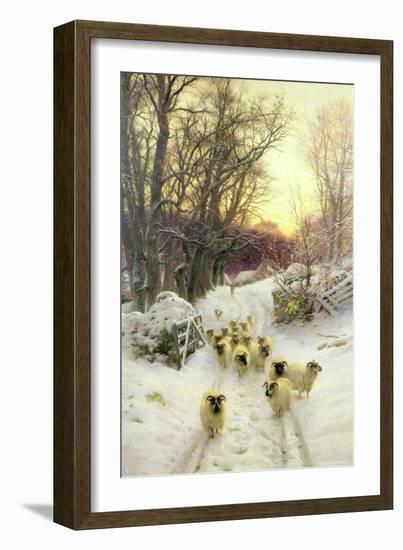 The Sun Had Closed the Winter's Day-Joseph Farquharson-Framed Giclee Print