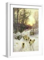 The Sun Had Closed the Winter's Day-Joseph Farquharson-Framed Giclee Print