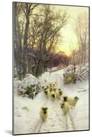 The Sun Had Closed the Winter's Day-Joseph Farquharson-Mounted Giclee Print