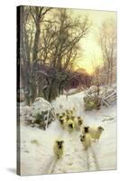 The Sun Had Closed the Winter's Day-Joseph Farquharson-Stretched Canvas