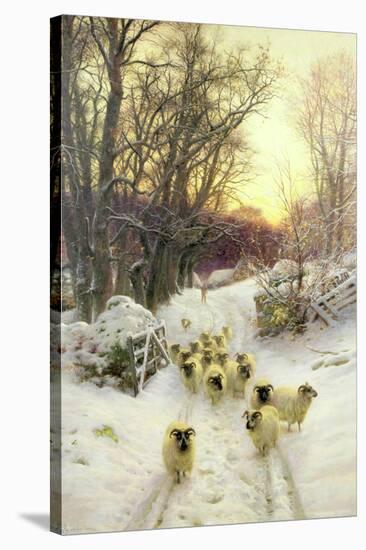 The Sun Had Closed the Winter's Day-Joseph Farquharson-Stretched Canvas