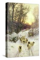 The Sun Had Closed the Winter's Day-Joseph Farquharson-Stretched Canvas