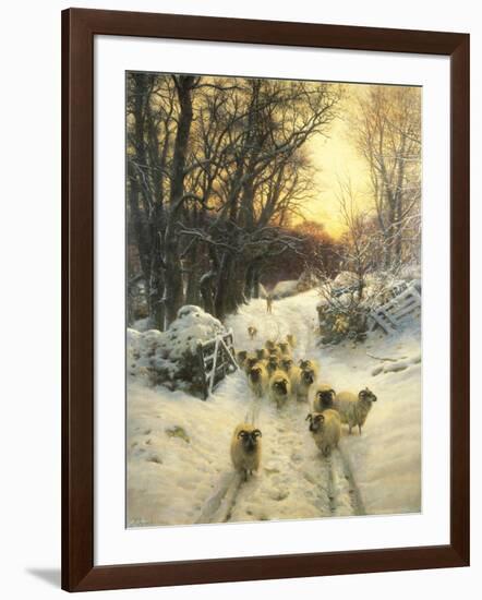 The Sun Had Closed-Joseph Farquharson-Framed Art Print