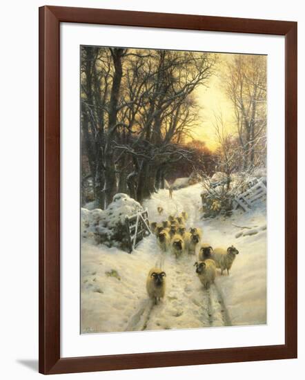 The Sun Had Closed-Joseph Farquharson-Framed Art Print