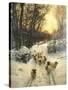 The Sun Had Closed-Joseph Farquharson-Stretched Canvas