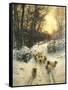 The Sun Had Closed-Joseph Farquharson-Framed Stretched Canvas