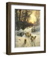 The Sun Had Closed-Joseph Farquharson-Framed Art Print