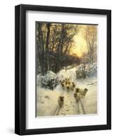 The Sun Had Closed-Joseph Farquharson-Framed Art Print