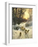 The Sun Had Closed-Joseph Farquharson-Framed Art Print