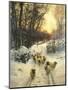 The Sun Had Closed-Joseph Farquharson-Mounted Art Print