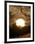 The Sun is Seen During the Solar Eclipse, in Madras, India-null-Framed Photographic Print