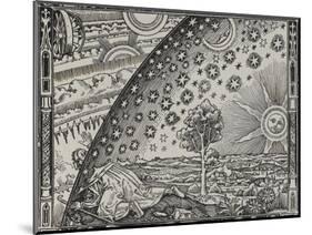 The Sun, Moon and Stars-Camille Flammarion-Mounted Giclee Print