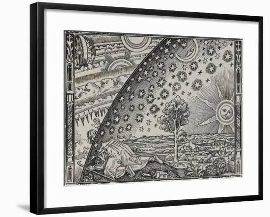 The Sun, Moon and Stars-Camille Flammarion-Framed Giclee Print