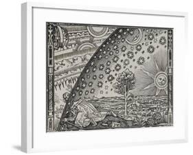 The Sun, Moon and Stars-Camille Flammarion-Framed Giclee Print