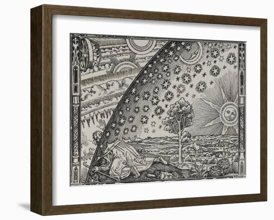 The Sun, Moon and Stars-Camille Flammarion-Framed Giclee Print