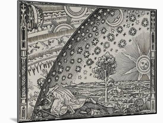 The Sun, Moon and Stars-Camille Flammarion-Mounted Giclee Print