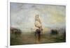 The Sun of Venice Going to Sea-J. M. W. Turner-Framed Giclee Print