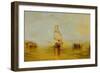 The " Sun of Venice" going to sea-Joseph Mallord William Turner-Framed Giclee Print