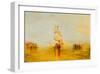 The Sun of Venice Setting Sail, 1843-J M W Turner-Framed Giclee Print