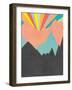 The Sun Rises on Planet X - 2-Jan Weiss-Framed Art Print