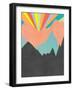 The Sun Rises on Planet X - 2-Jan Weiss-Framed Art Print