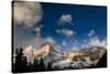 The Sun Rises Over North And South Maroon Peaks Near Aspen, Colorado-Jay Goodrich-Stretched Canvas