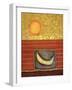 The Sun Rises While the Moon Sleeps, 1990-Peter Davidson-Framed Giclee Print