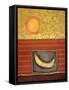 The Sun Rises While the Moon Sleeps, 1990-Peter Davidson-Framed Stretched Canvas