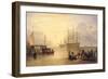 The Sun Rising Through Vapour, C.1809-J. M. W. Turner-Framed Giclee Print