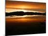 The Sun Sets on Kulusuk, Greenland-null-Mounted Photographic Print