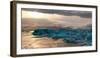 The Sun Sets over Icebergs Floating in the Famous Glacier Lagoon-Markus Schieder-Framed Photographic Print