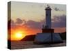 The Sun Sets Over Mackinac Island-null-Stretched Canvas