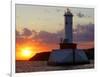 The Sun Sets Over Mackinac Island-null-Framed Photographic Print