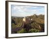 The Sun Sets Over the Jinshanling Section of the Great Wall of China-null-Framed Photographic Print