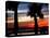 The Sun Sets Over the Laguna Madre Bay and the Queen Isabella Causeway-null-Stretched Canvas