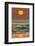 The Sun Setting Off Playa Guiones Surf Beach-Rob Francis-Framed Photographic Print