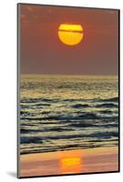 The Sun Setting Off Playa Guiones Surf Beach-Rob Francis-Mounted Photographic Print