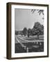 The Sun Shining Down on the Arlington Cemetery-Yale Joel-Framed Photographic Print