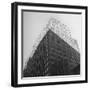 The Sun Shining on the Top Half Od the Building-Ralph Morse-Framed Photographic Print