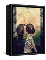 The Sun, Stars and Moon-Erin K. Robinson-Framed Stretched Canvas
