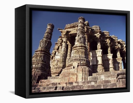 The Sun Temple of Modhera, Modhera, India-John Henry Claude Wilson-Framed Stretched Canvas