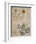 The Sun, The Moon and a Basilisk, Around 1512-Albrecht Dürer-Framed Giclee Print