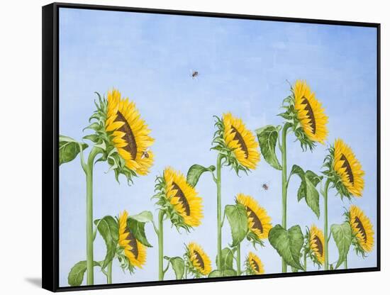 The Sun Worshippers, 2011-Rebecca Campbell-Framed Stretched Canvas