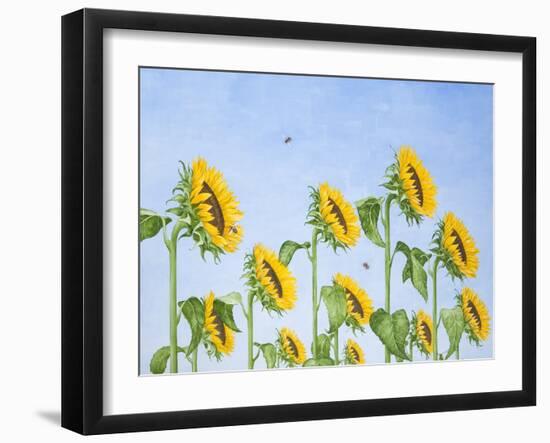 The Sun Worshippers, 2011-Rebecca Campbell-Framed Giclee Print