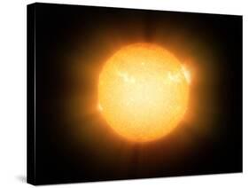 The Sun, X-ray Image-Detlev Van Ravenswaay-Stretched Canvas