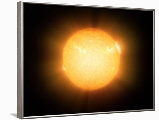 The Sun, X-ray Image-Detlev Van Ravenswaay-Framed Photographic Print